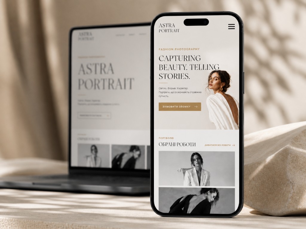 Astra Portrait — mobile версія